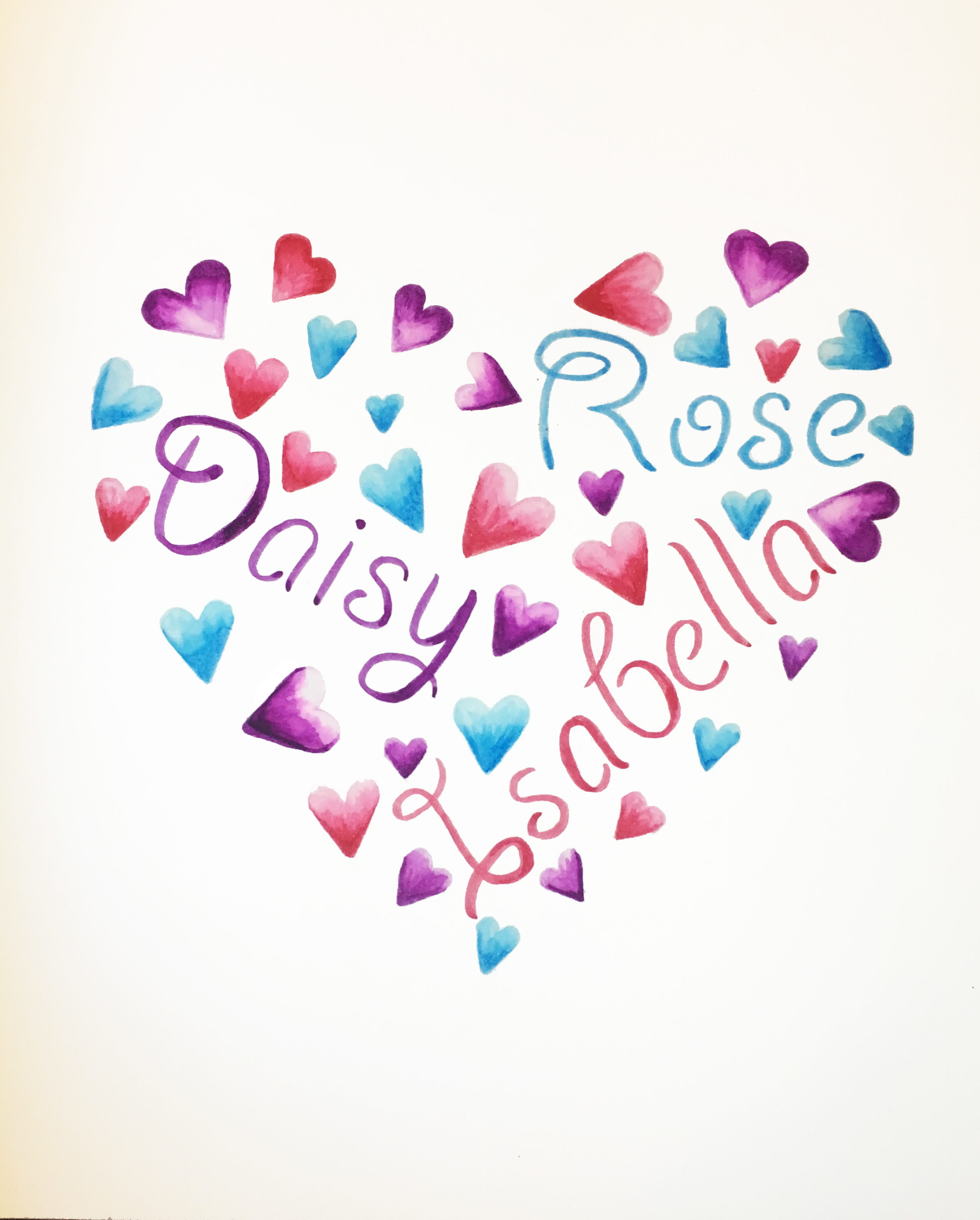 Hannah Paints print artwork for the home