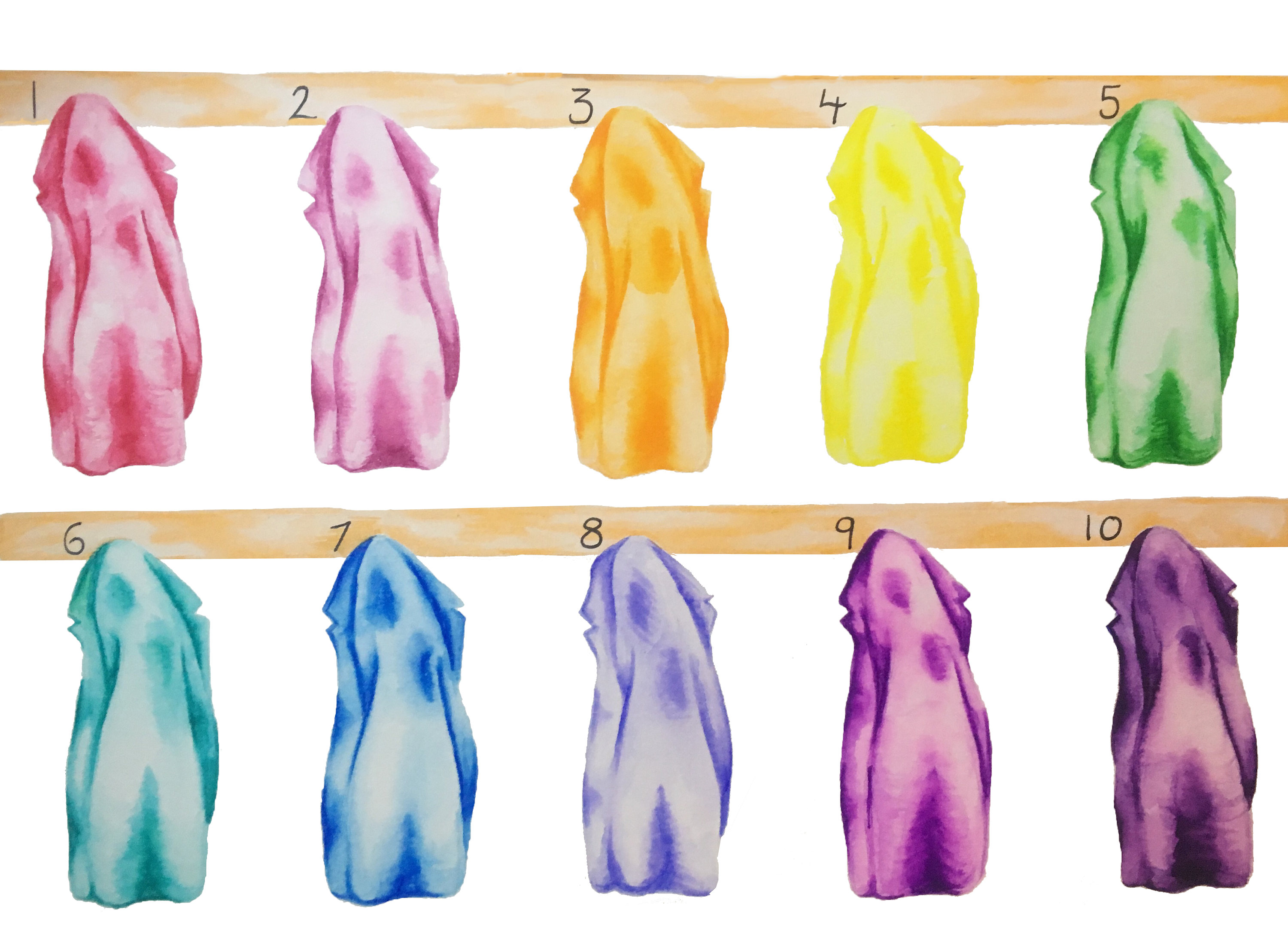 Raincoat colour guide