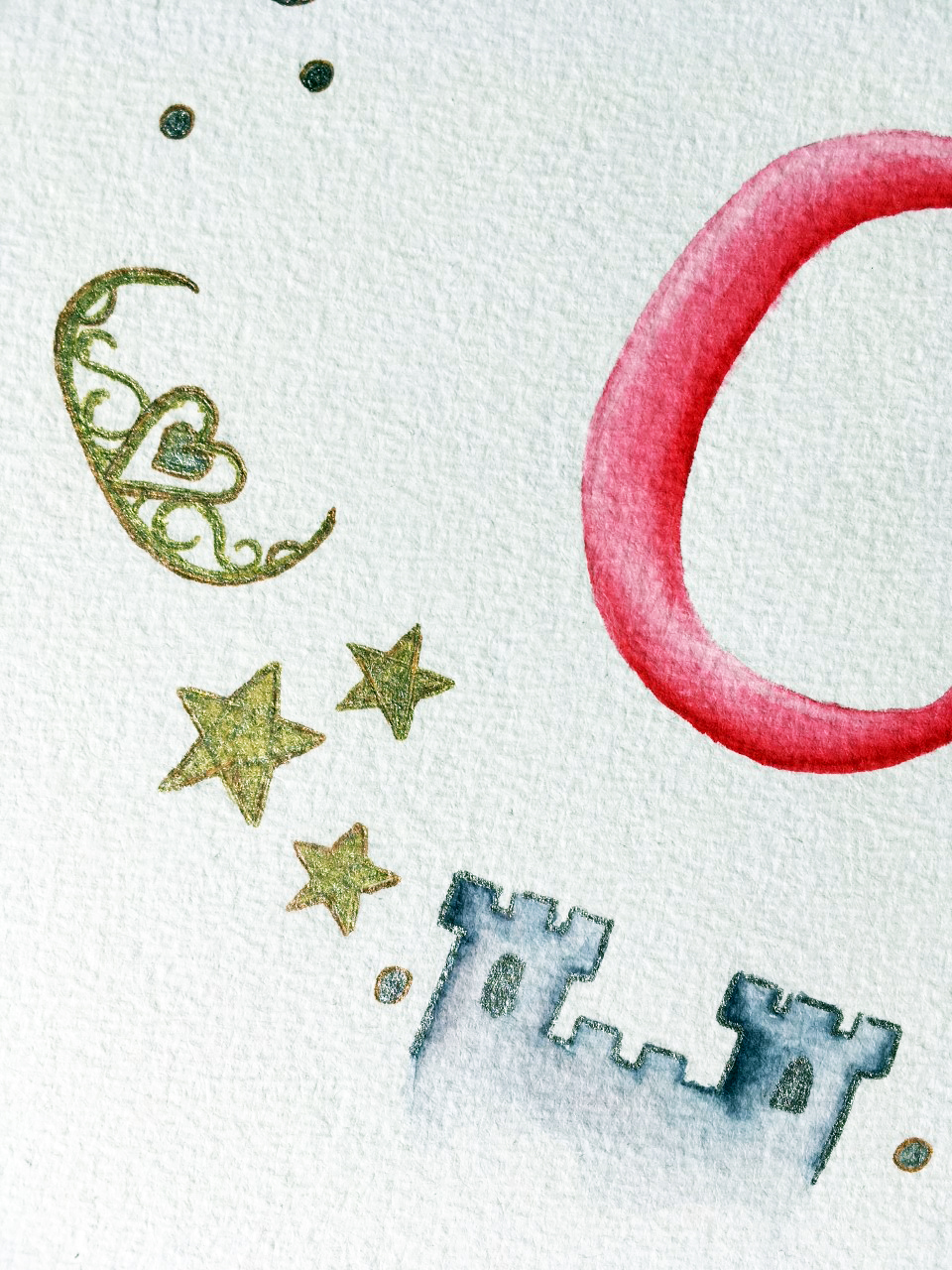 Interior wall murals by Hannah